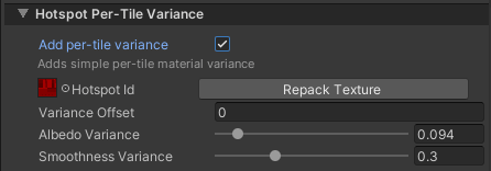 Hotspot Per-Tile Variance