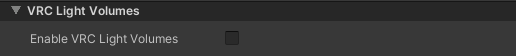 VRCLightVolumes controls