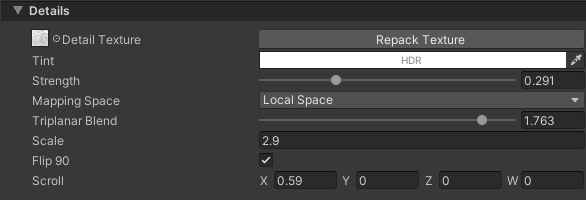 Cloud Details Settings